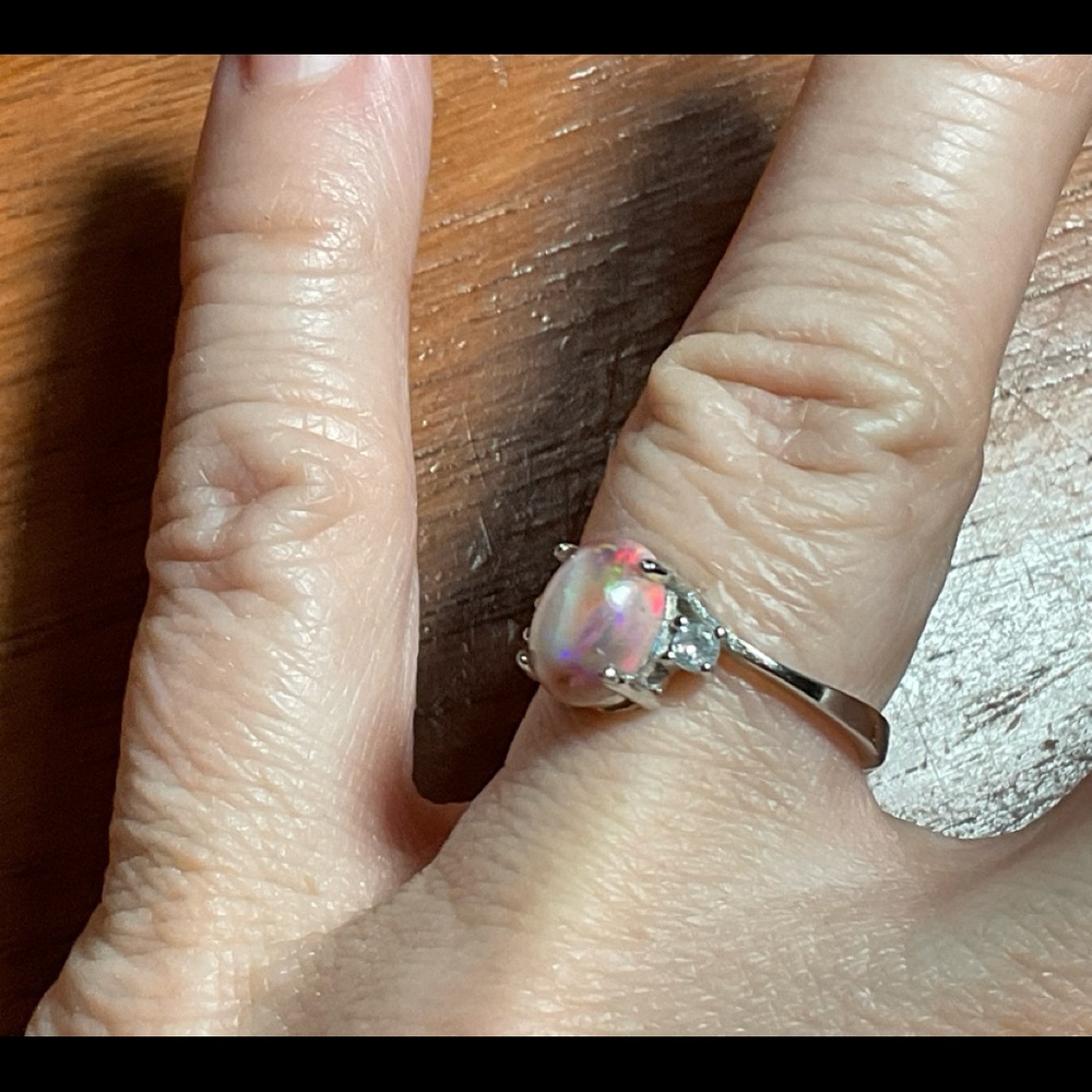 Pink Opal Ring - image 4